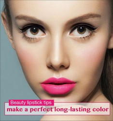Beauty lipstick tips: make a perfect long-lasting color
